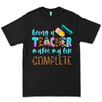 Black being a teacher makes my life complate Premium Tee - AdoDesignShop