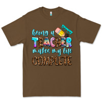 Cacao being a teacher makes my life complate Premium Tee - AdoDesignShop