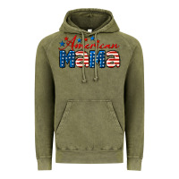 Vintage Olive American Mama Vintage Hoodie - LillyAllenDesigns