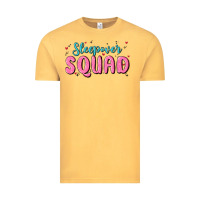Vintage Mustard sleepover squad Vintage Tee - MaliasSmallBusiness