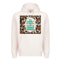 Pale Pink i'm sorry if i offended you with my common sense Premium Hoodie - TumblerDesignByShophia