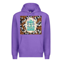 Purple i'm sorry if i offended you with my common sense Premium Hoodie - TumblerDesignByShophia