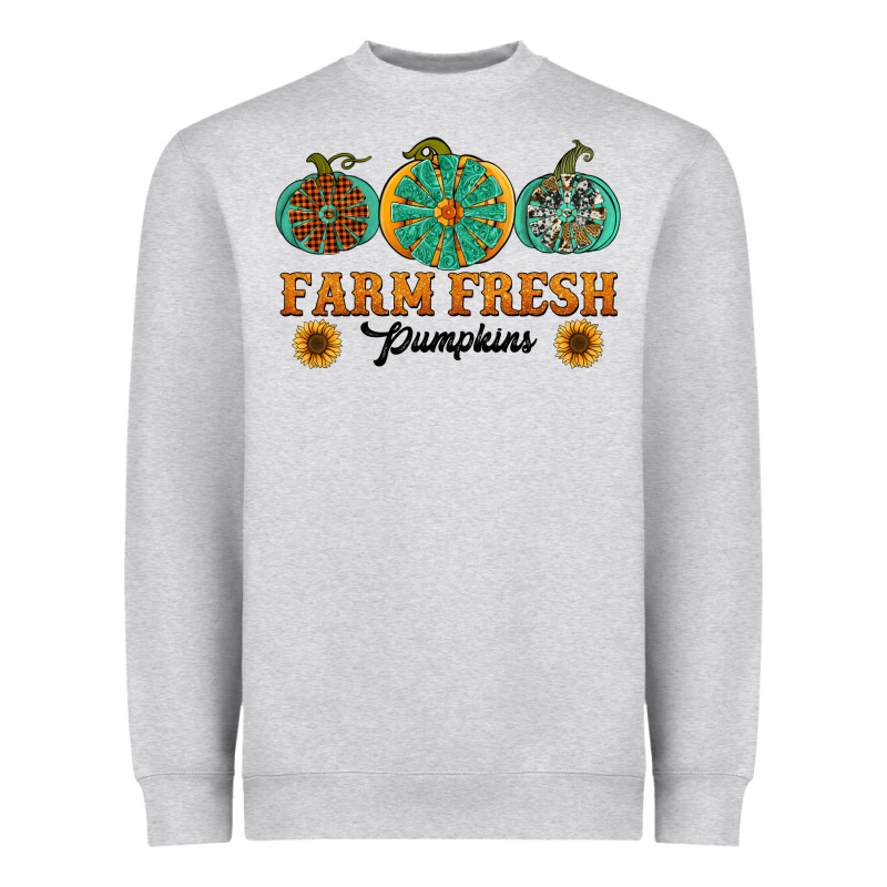 Orange Glitter Pumpkin Heavyweight Sweatshirt by NancyCooperArtShop | Teevron