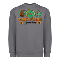 Storm Orange glitter pumpkin Heavyweight Sweatshirt - NancyCooperArtShop