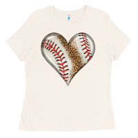 Bone baseball heart Ladies Tee - HRA Design Shop