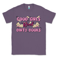 Lavender good girls read dirty books Classic Tee - MaliasSmallBusiness