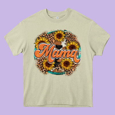 Mama Western Heavy Core Tee Designed By Racoondesign