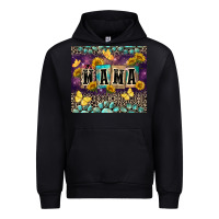 Black Mama with sunflowers Urban Hoodie - FaDigitalArtStudio