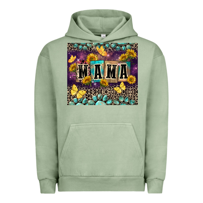 Mama With Sunflowers Urban Hoodie by FaDigitalArtStudio | Teevron
