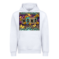 White Mama with sunflowers Urban Hoodie - FaDigitalArtStudio