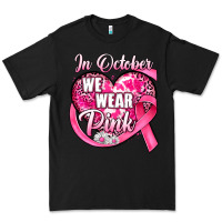 Black in october we wear pink heart Premium Tee - JahusDesignShop