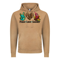 Vintage Camel peace love rooster Vintage Hoodie - BarkalooDesign