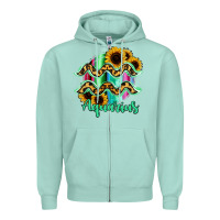 Seafoam Aquarius Zodiac Zipper Hoodie - Bettercallsaul