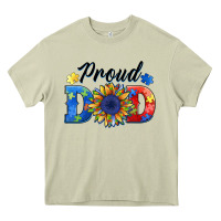 Mossy proud dad autism Heavy Core Tee - BarkalooDesign