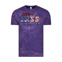 Cloud Purple little miss firecracker Vintage Tee - MaliasSmallBusiness