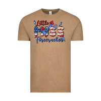 Vintage Coffee little miss firecracker Vintage Tee - MaliasSmallBusiness