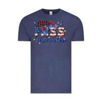 Vintage Denim little miss firecracker Vintage Tee - MaliasSmallBusiness
