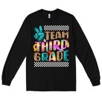 Black team third grade Long Sleeve Tee - NancyCooperArtShop