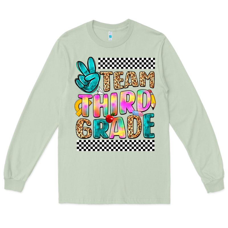 Team Third Grade Long Sleeve Tee by NancyCooperArtShop | Teevron