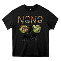 Black nana of both Heavy Core Tee - CowhideDigitalArt