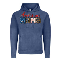 Vintage Denim Western American Mama Vintage Hoodie - LillyAllenDesigns