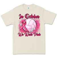Bone in october we wear pink breast cancer valleybal Premium Tee - JahusDesignShop