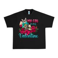 Black my cat is my valentine Urban Heavy Tee - AdoDesignShop