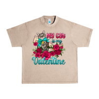 French Oak my cat is my valentine Urban Heavy Tee - AdoDesignShop