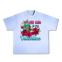 My Cat Is My Valentine Urban Heavy Tee | Teevron