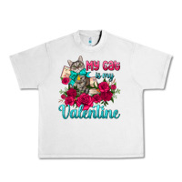 Lunar Rock my cat is my valentine Urban Heavy Tee - AdoDesignShop