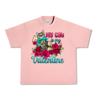 Salmon my cat is my valentine Urban Heavy Tee - AdoDesignShop