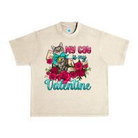 Sandshell my cat is my valentine Urban Heavy Tee - AdoDesignShop