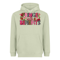 Matcha Fringe with benefits Valentine's Day Heavyweight Hoodie - HowdyJamesFarm