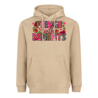 Mushroom Fringe with benefits Valentine's Day Heavyweight Hoodie - HowdyJamesFarm