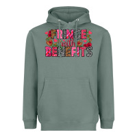 Sage Fringe with benefits Valentine's Day Heavyweight Hoodie - HowdyJamesFarm