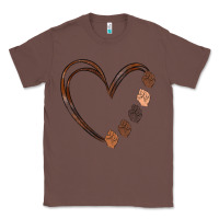 Chestnut black history melanin Classic Tee - MaliasSmallBusiness