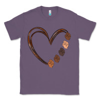 Lavender black history melanin Classic Tee - MaliasSmallBusiness