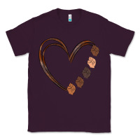 Plum black history melanin Classic Tee - MaliasSmallBusiness