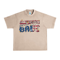 French Oak American babe Urban Heavy Tee - MaliasSmallBusiness