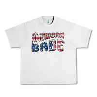 Lunar Rock American babe Urban Heavy Tee - MaliasSmallBusiness
