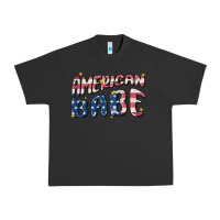 Pigment Black American babe Urban Heavy Tee - MaliasSmallBusiness