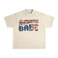 Sandshell American babe Urban Heavy Tee - MaliasSmallBusiness