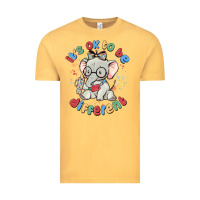 Vintage Mustard it's ok to be different Vintage Tee - MaliasSmallBusiness