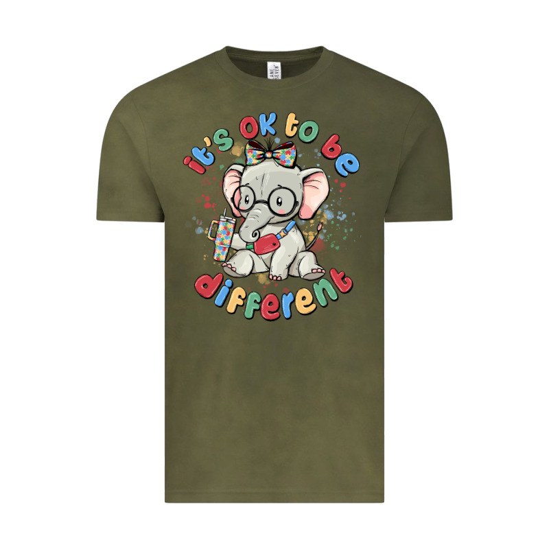 It's Ok To Be Different Vintage Tee by MaliasSmallBusiness | Teevron