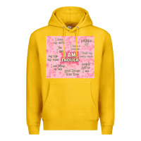 Lemon i am enough with glitter Premium Hoodie - TumblerDesignByShophia