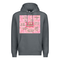 Rock i am enough with glitter Premium Hoodie - TumblerDesignByShophia
