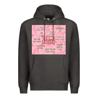 Smoke i am enough with glitter Premium Hoodie - TumblerDesignByShophia