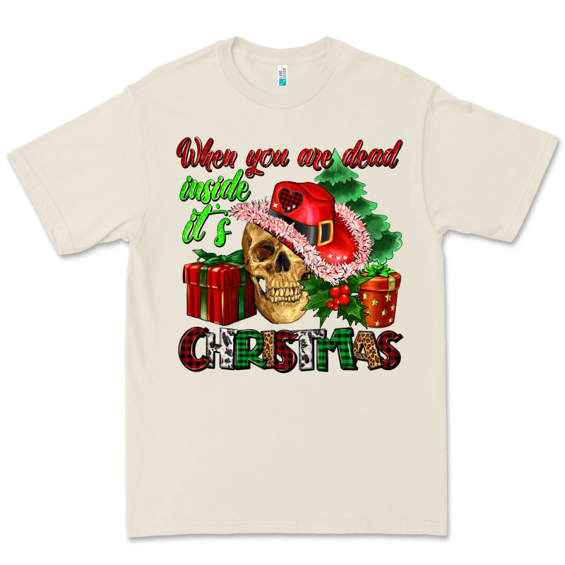 When You Are Dead Inside Its Christmas Premium Tee by AdoDesignShop | Teevron