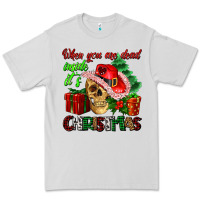 Dove Grey when you are dead inside its Christmas Premium Tee - AdoDesignShop