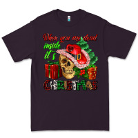 Plum when you are dead inside its Christmas Premium Tee - AdoDesignShop